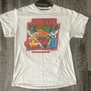 White Migos Culture Graphic Tee